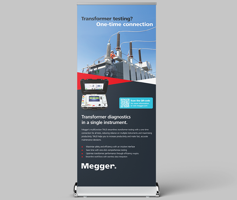 Rollup der Firma Megger